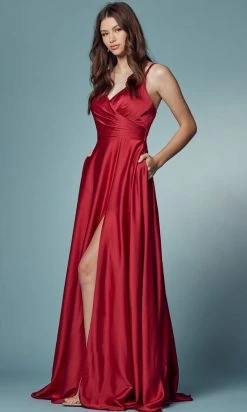 Nox Anabel E1020 - Lace Up Style Prom Dress 52 Nox Anabel E1020 - Lace Up Style Prom Dress
