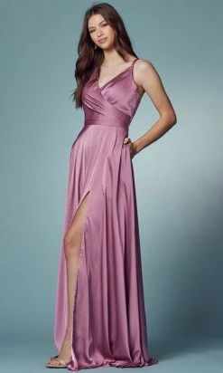Nox Anabel E1020 - Lace Up Style Prom Dress 41 Nox Anabel E1020 - Lace Up Style Prom Dress