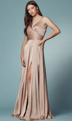 Nox Anabel E1020 - Lace Up Style Prom Dress 38 Nox Anabel E1020 - Lace Up Style Prom Dress