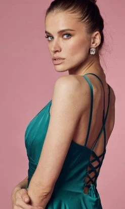 Nox Anabel E1020 - Lace Up Style Prom Dress 46 Nox Anabel E1020 - Lace Up Style Prom Dress