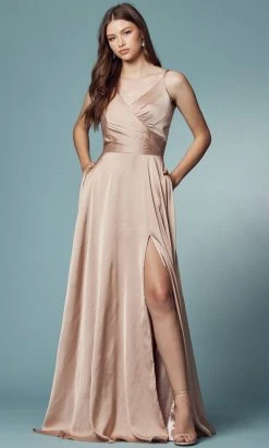 Nox Anabel E1020 - Lace Up Style Prom Dress 36 Nox Anabel E1020 - Lace Up Style Prom Dress