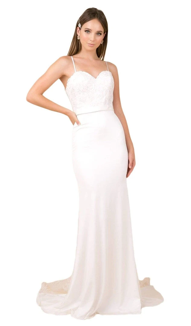 Nox Anabel - E276 Sequined Lace Illusion Paneled Long Gown 7 Nox Anabel - E276 Sequined Lace Illusion Paneled Long Gown