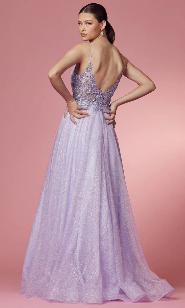 Nox Anabel T1033 - Floral Embroidered Prom Dress 7 Nox Anabel T1033 - Floral Embroidered Prom Dress