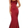 Portia And Scarlett - Dana Gown Cowl Neck Satin Gown 2 Portia And Scarlett - Dana Gown Cowl Neck Satin Gown