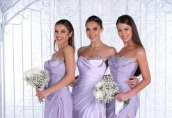 Portia And Scarlett - PS21218 Sweetheart Neck Drape Fitted Gown