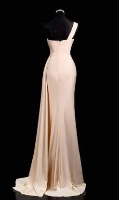 Portia And Scarlett - PS21219 Embellished One Shoulder Trumpet Dress