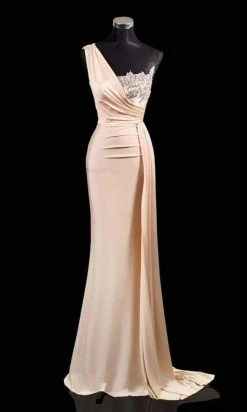 Portia And Scarlett - PS21219 Embellished One Shoulder Trumpet Dress
