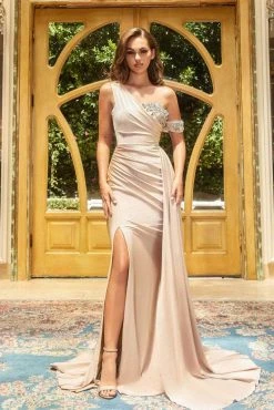 Portia And Scarlett - PS22222 Asymmetrical Sheath Evening Dress 16 Portia And Scarlett - PS22222 Asymmetrical Sheath Evening Dress