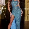 Portia And Scarlett PS22380 - Cutout Sequin Prom Dress 1 Portia And Scarlett PS22380 - Cutout Sequin Prom Dress