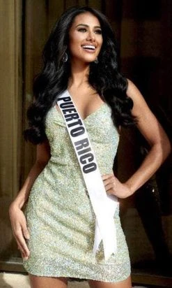 Portia And Scarlett PS22483C - Spaghetti Strapped Cocktail Dress