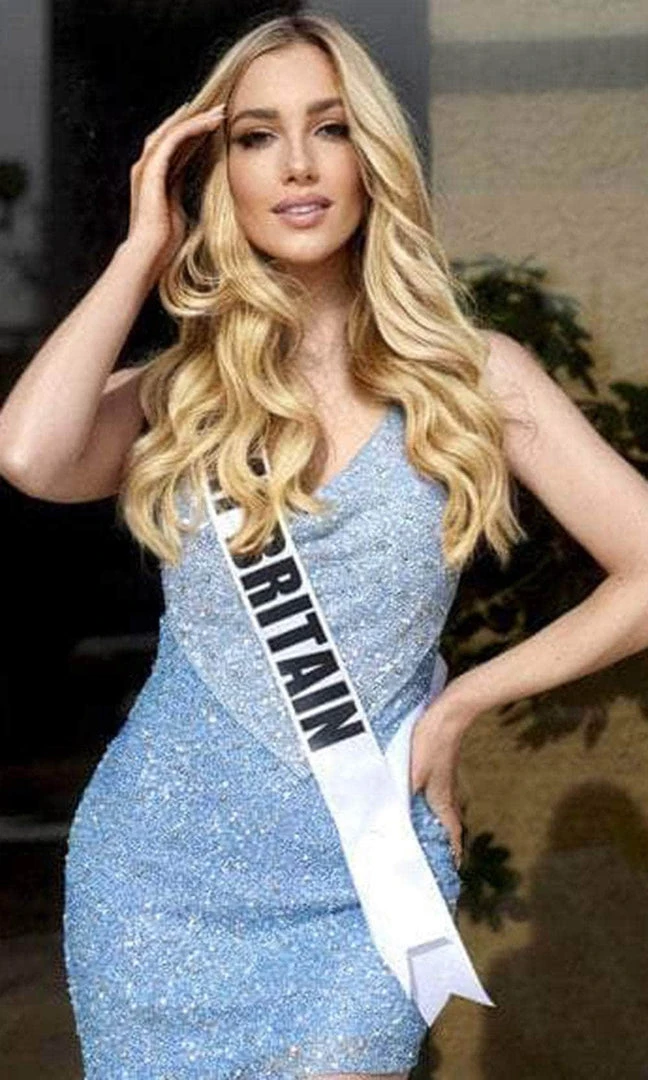 Portia And Scarlett PS22484C - Overlaid Neck Cocktail Dress 7 Portia And Scarlett PS22484C - Overlaid Neck Cocktail Dress