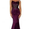 Portia And Scarlett - PS6300 Cowl Neckline Mermaid Evening Gown 2 Portia And Scarlett - PS6300 Cowl Neckline Mermaid Evening Gown