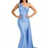Portia And Scarlett - PS6321 One Shoulder Ruched Long Dress 2 Portia And Scarlett - PS6321 One Shoulder Ruched Long Dress