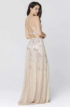 Primavera Couture - 3431 Two-Piece Sequined A-Line Dress