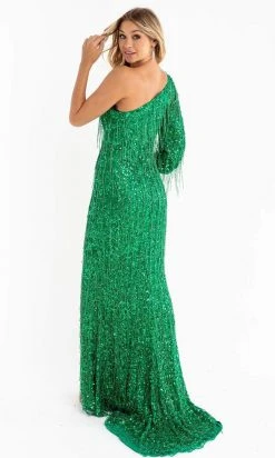 Primavera Couture - 3739 Sequin Asymmetrical Gown