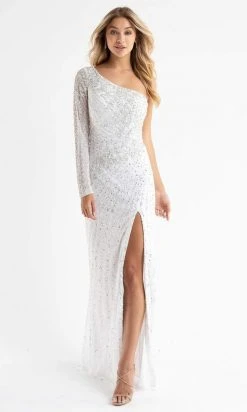 Primavera Couture - 3785 Asymmetrical One Shoulder Gown 43 Primavera Couture - 3785 Asymmetrical One Shoulder Gown