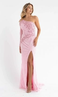 Primavera Couture - 3785 Asymmetrical One Shoulder Gown 57 Primavera Couture - 3785 Asymmetrical One Shoulder Gown
