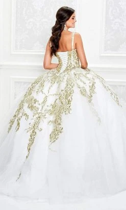 Princesa By Ariana Vara - PR11924 Appliqued Sweetheart Ballgown