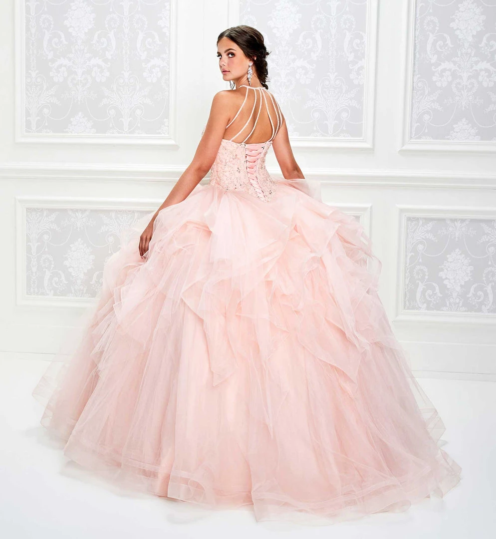 Princesa By Ariana Vara - PR11929 Embellished Halter Ballgown 7 Princesa By Ariana Vara - PR11929 Embellished Halter Ballgown