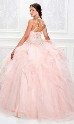Princesa By Ariana Vara - PR11929 Embellished Halter Ballgown