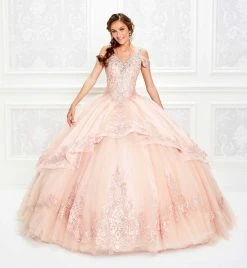 Princesa By Ariana Vara - PR11931 Embellished V Neck Ballgown 9 Princesa By Ariana Vara - PR11931 Embellished V Neck Ballgown