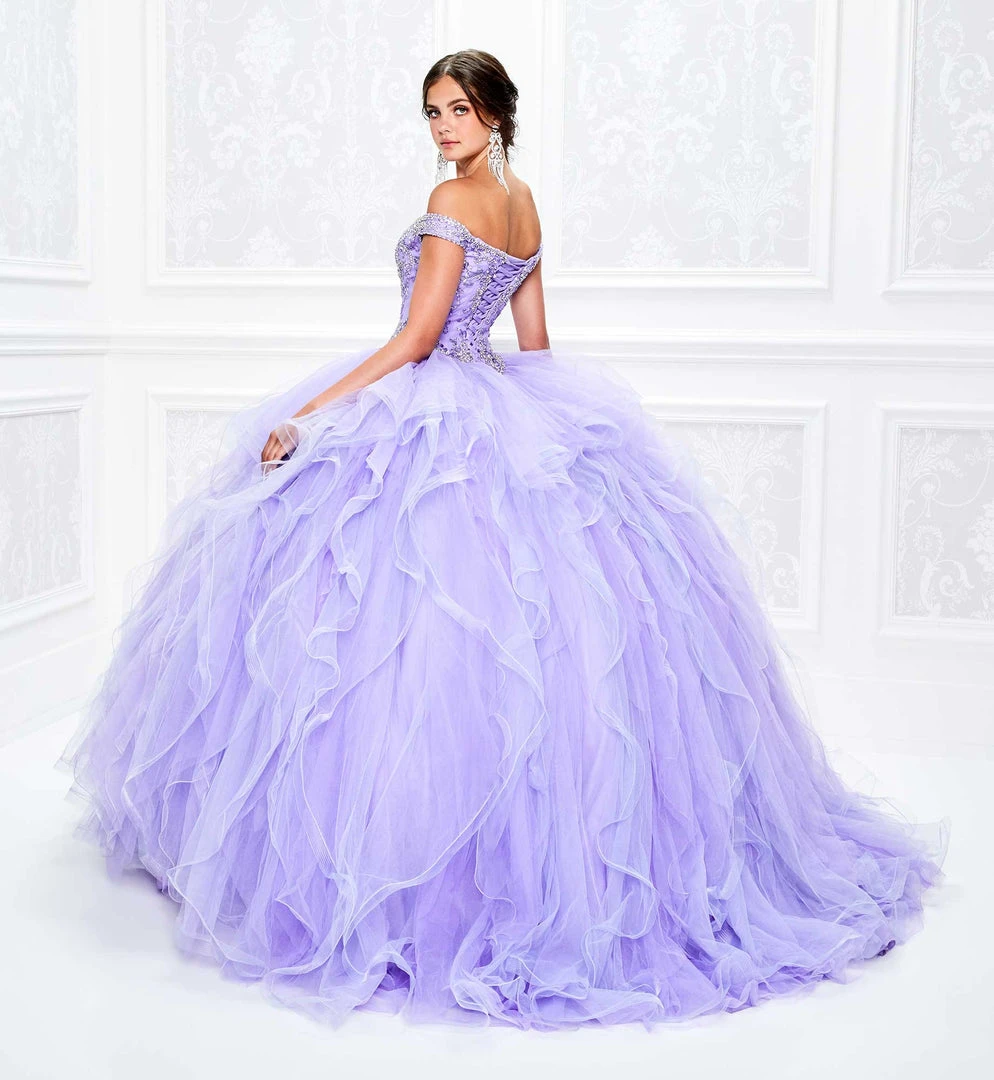 Princesa By Ariana Vara - PR11932 Beaded Off Shoulder Ruffled Ballgown 7 Princesa By Ariana Vara - PR11932 Beaded Off Shoulder Ruffled Ballgown