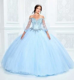 Princesa By Ariana Vara - PR11937 Beaded Off Shoulder Ballgown