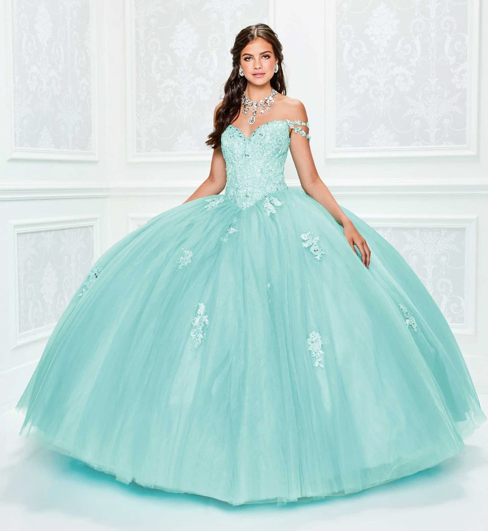 Princesa By Ariana Vara - PR11939 Off Shoulder Appliqued Ballgown 5 Princesa By Ariana Vara - PR11939 Off Shoulder Appliqued Ballgown