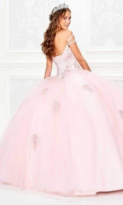 Princesa By Ariana Vara - PR11939 Off Shoulder Appliqued Ballgown