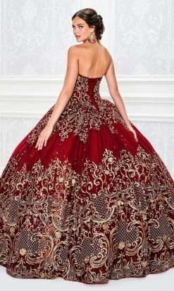 Princesa By Ariana Vara - PR11945 Lace Appliqued Sweetheart Ballgown