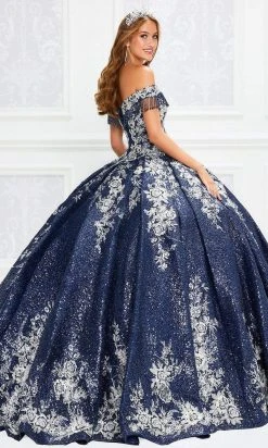 Princesa By Ariana Vara - PR12001 Chandelier Beading Ballgown