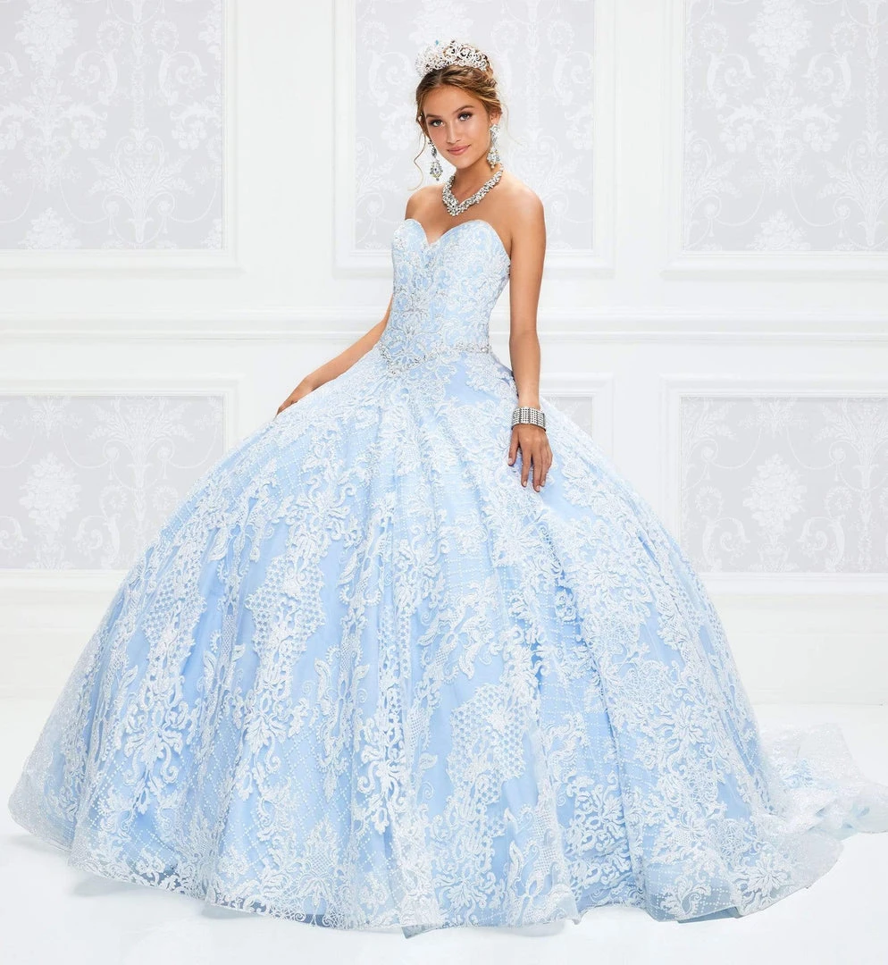 Princesa By Ariana Vara - PR12007 Lace Sweetheart Ball Gown 10 Princesa By Ariana Vara - PR12007 Lace Sweetheart Ball Gown