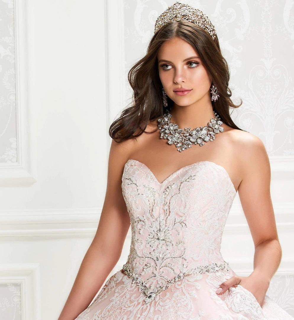 Princesa By Ariana Vara - PR12007 Lace Sweetheart Ball Gown 9 Princesa By Ariana Vara - PR12007 Lace Sweetheart Ball Gown