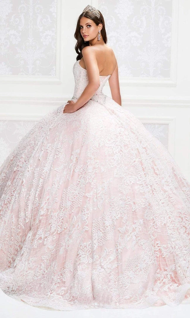 Princesa By Ariana Vara - PR12007 Lace Sweetheart Ball Gown 4 Princesa By Ariana Vara - PR12007 Lace Sweetheart Ball Gown