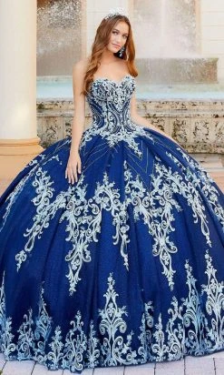 Princesa By Ariana Vara - PR12015 Glitter Embellished Sweetheart Gown