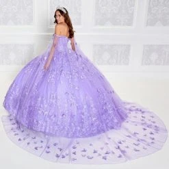 Princesa By Ariana Vara PR12261 - Butterfly Ballgown