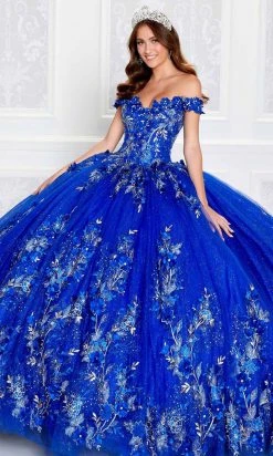 Princesa By Ariana Vara PR12263 - Detachable Capelet Off Shoulder Ball Gown