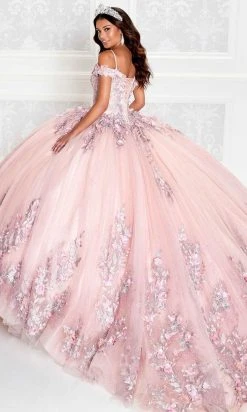 Princesa By Ariana Vara PR12263 - Detachable Capelet Off Shoulder Ball Gown