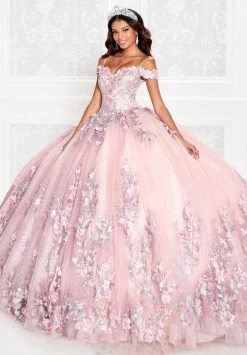 Princesa By Ariana Vara PR12263 - Detachable Capelet Off Shoulder Ball Gown