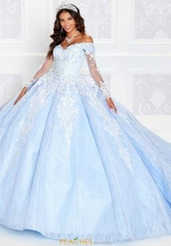 Princesa By Ariana Vara PR12267 - Off Shoulder With Shawl Ball Gown