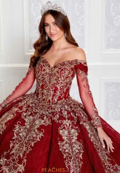 Princesa By Ariana Vara PR12267 - Off Shoulder With Shawl Ball Gown