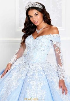 Princesa By Ariana Vara PR12267 - Off Shoulder With Shawl Ball Gown