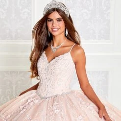 Princesa By Ariana Vara PR12268 - Applique Ornate Ballgown 15 Princesa By Ariana Vara PR12268 - Applique Ornate Ballgown