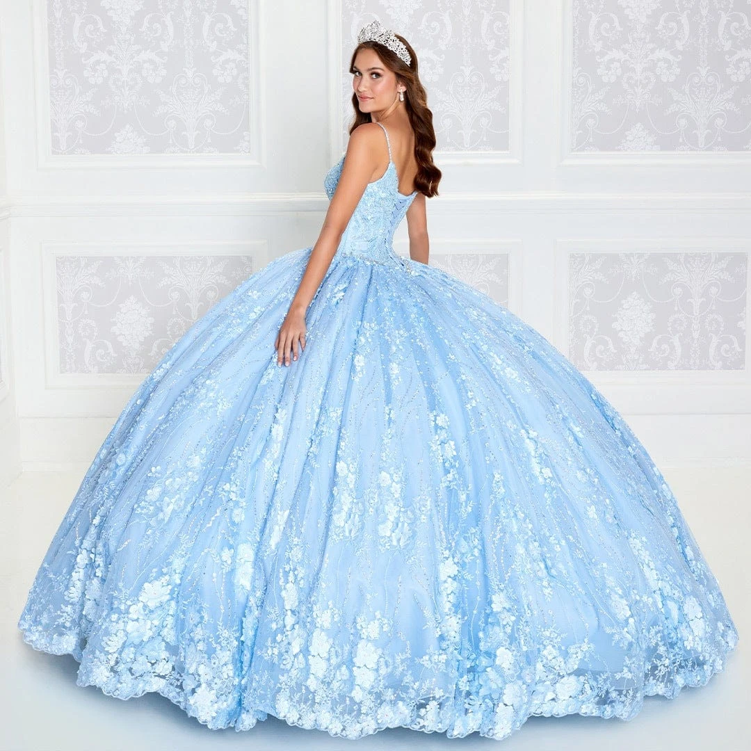 Princesa By Ariana Vara PR12268 - Applique Ornate Ballgown 5 Princesa By Ariana Vara PR12268 - Applique Ornate Ballgown
