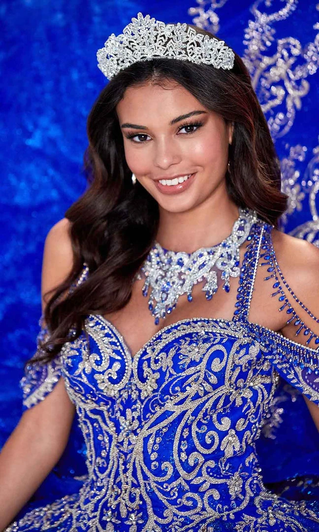 Princesa By Ariana Vara PR12274 - Embellished Ball Gown With Necklace 7 Princesa By Ariana Vara PR12274 - Embellished Ball Gown With Necklace