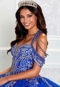 Princesa By Ariana Vara PR12274 - Embellished Ball Gown With Necklace 17 Princesa By Ariana Vara PR12274 - Embellished Ball Gown With Necklace