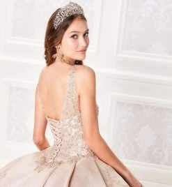 Princesa By Ariana Vara - PR21968 Beaded V-Neck Ball Gown 15 Princesa By Ariana Vara - PR21968 Beaded V-Neck Ball Gown