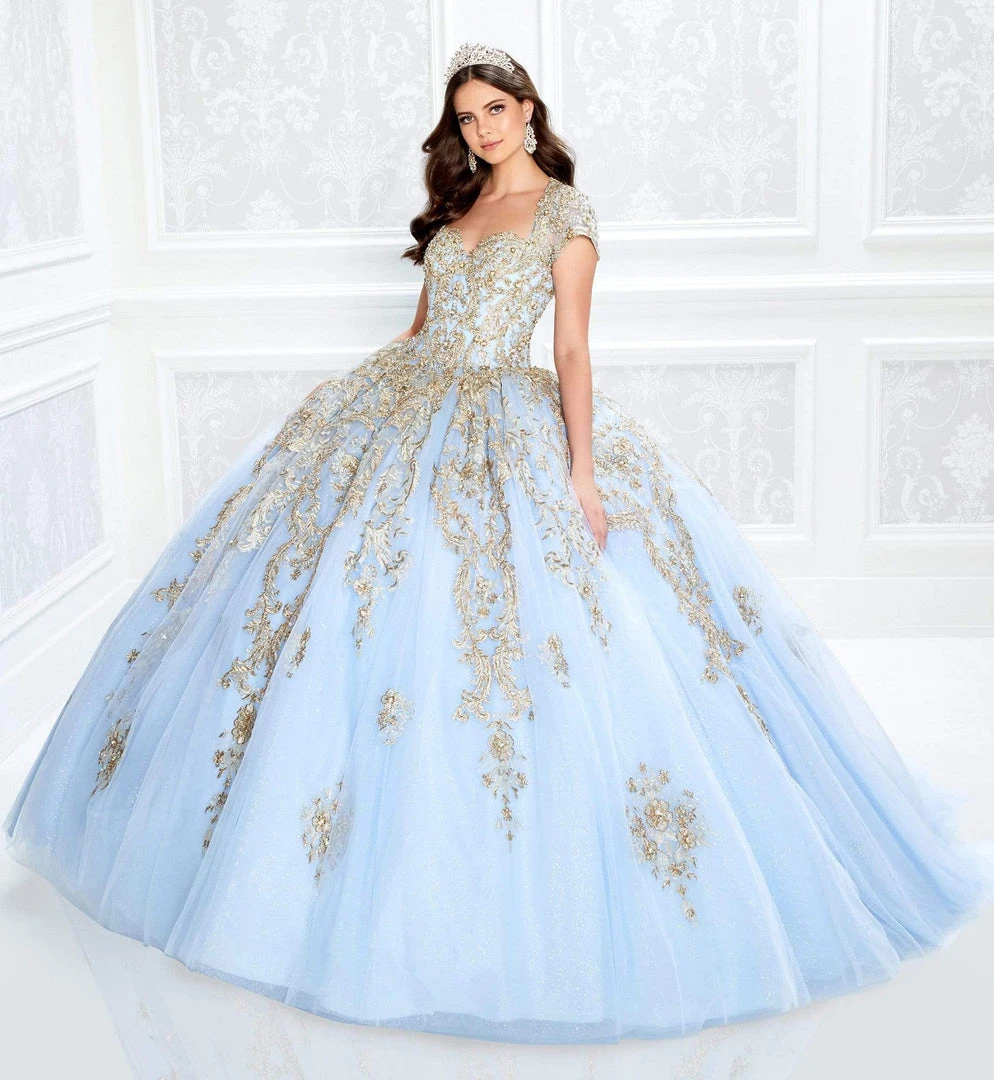 Princesa By Ariana Vara - PR22025 Short Sleeve Ball Gown 5 Princesa By Ariana Vara - PR22025 Short Sleeve Ball Gown