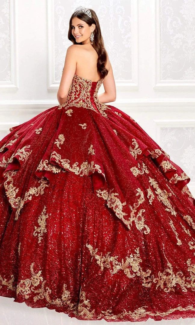 Princesa By Ariana Vara - PR22027 Ruffled Sweetheart Ball Gown 4 Princesa By Ariana Vara - PR22027 Ruffled Sweetheart Ball Gown