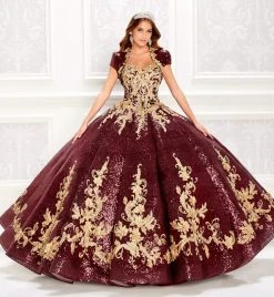 Princesa By Ariana Vara - PR22030 Sequined Sweetheart Ball Gown
